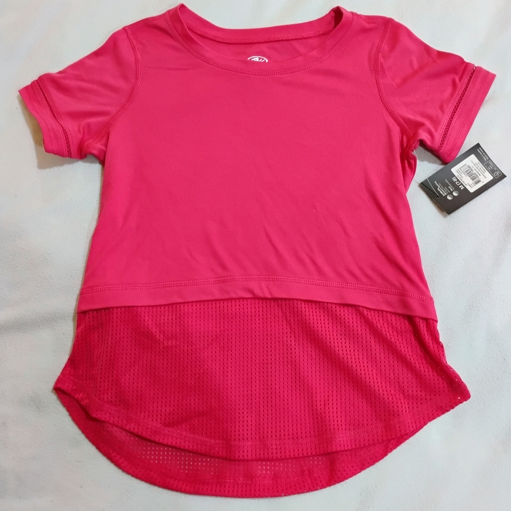 Athletic Works Bright Pink Short Sleeve Tee